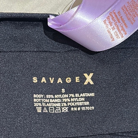 NWOT Savage X Fenty Black Bralette - Picture 2 of 3